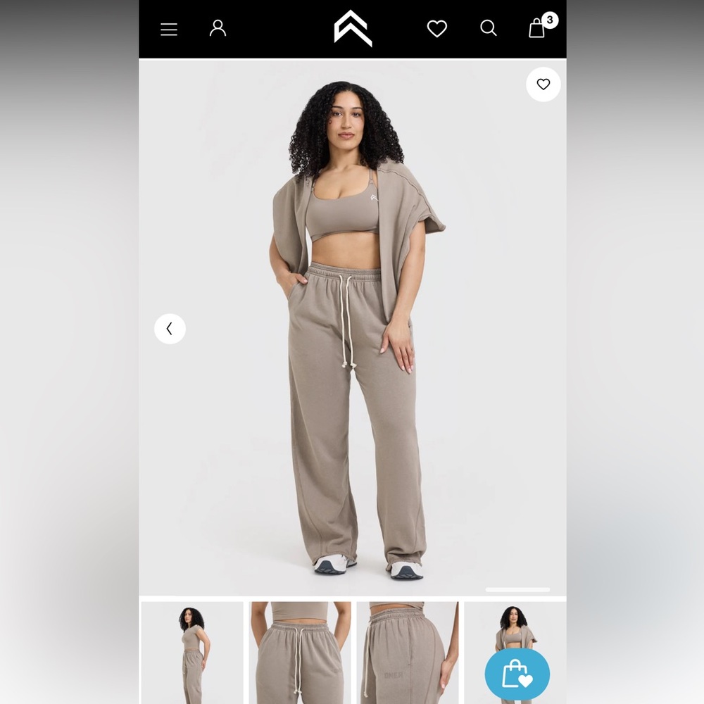 Oner Active Wide Leg Joggers